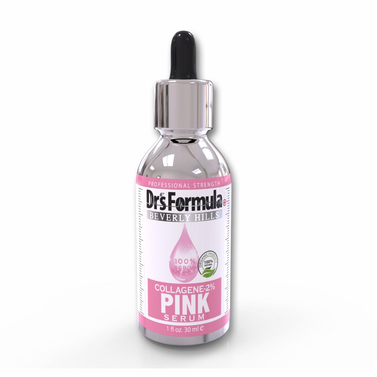 3 D 14026 Collagene 2 Pink Serum 30ml 1 0fl oz Bottle 3 D.jpg 3 D 14026 Collagene 2 Pink Serum 30ml 1 0fl oz Bottle 3 D.jpg