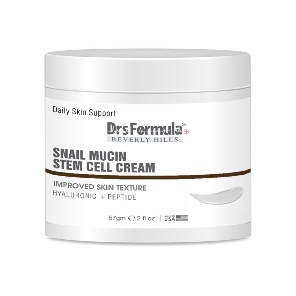 3d 30134 Snail Mucin Stem Cell Cream Price 2oz 57gm Jar Front.jpg